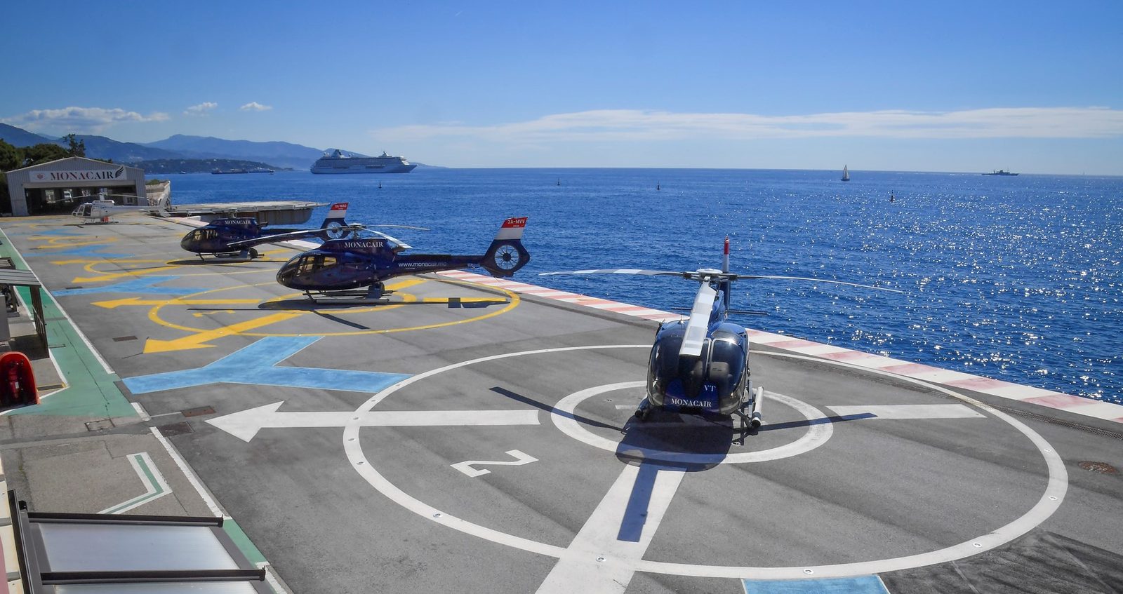 Cheval Blanc St-Tropez → Monaco Heliport