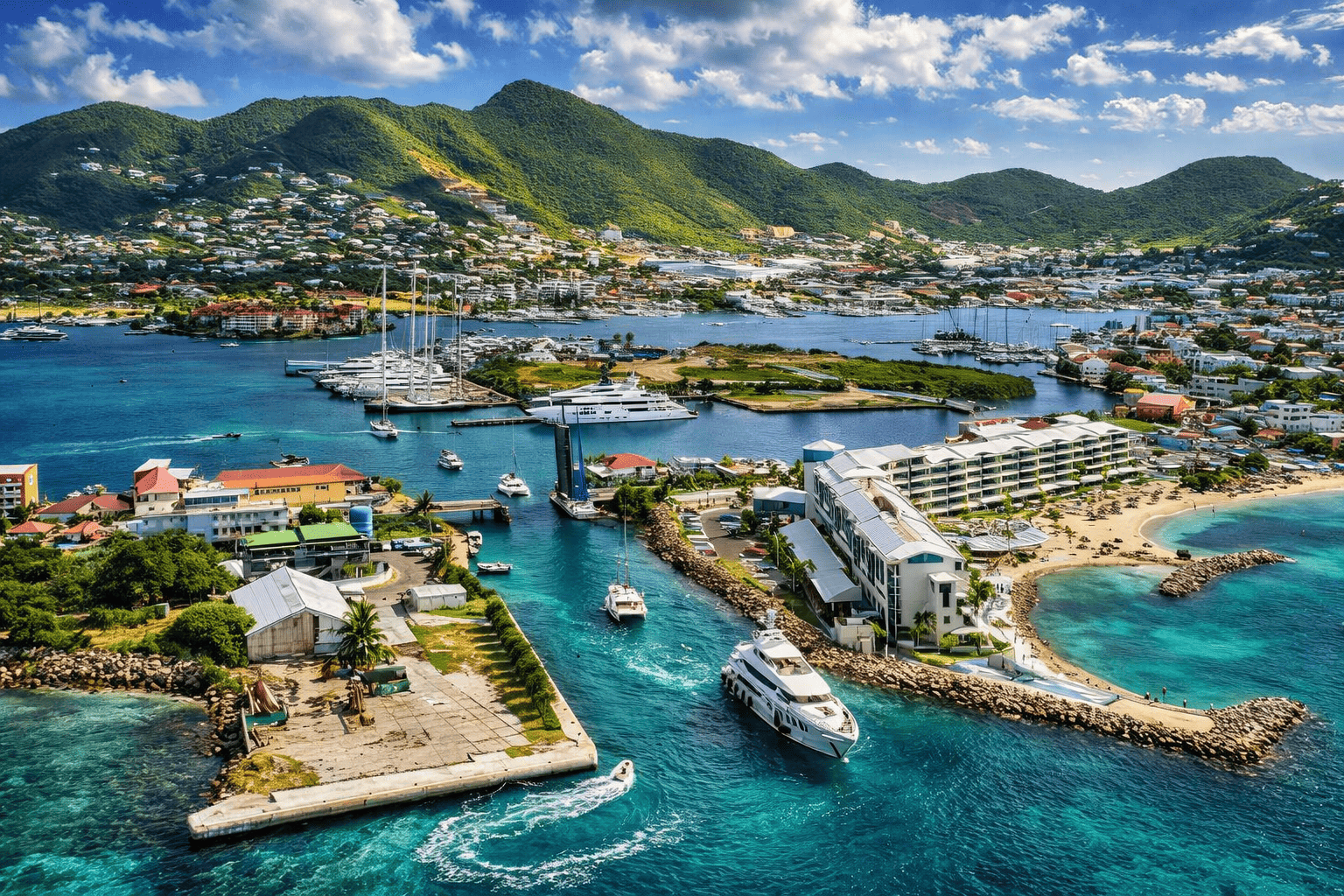 Philipsburg | One Island, Two Flags