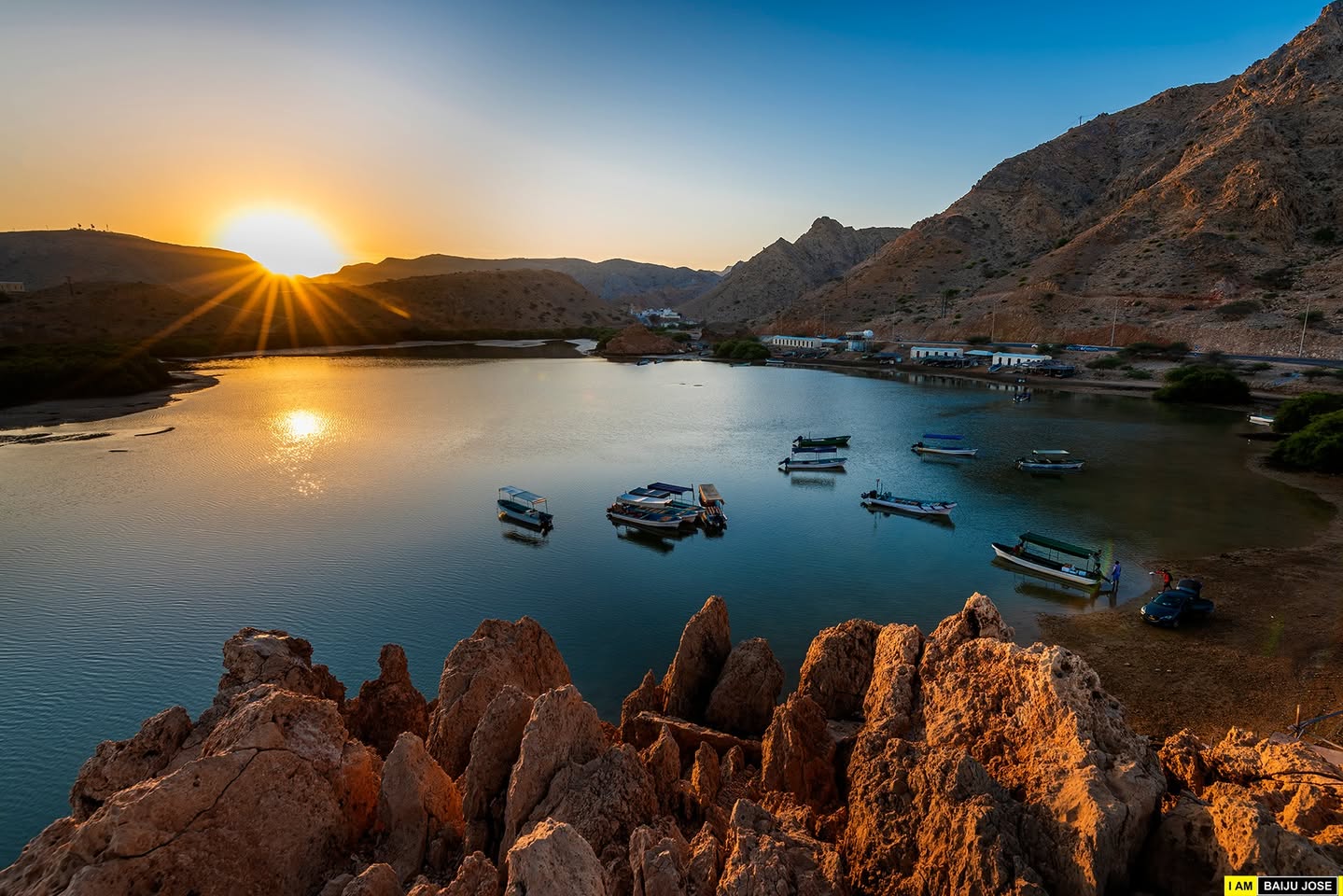 Bandar Khiran at Sunset by Private Boat