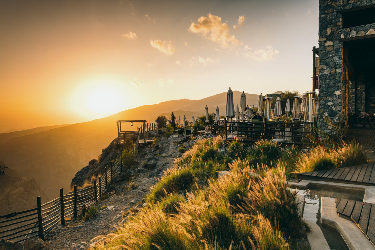Rose Lounge at Alila Jabal Akhdar