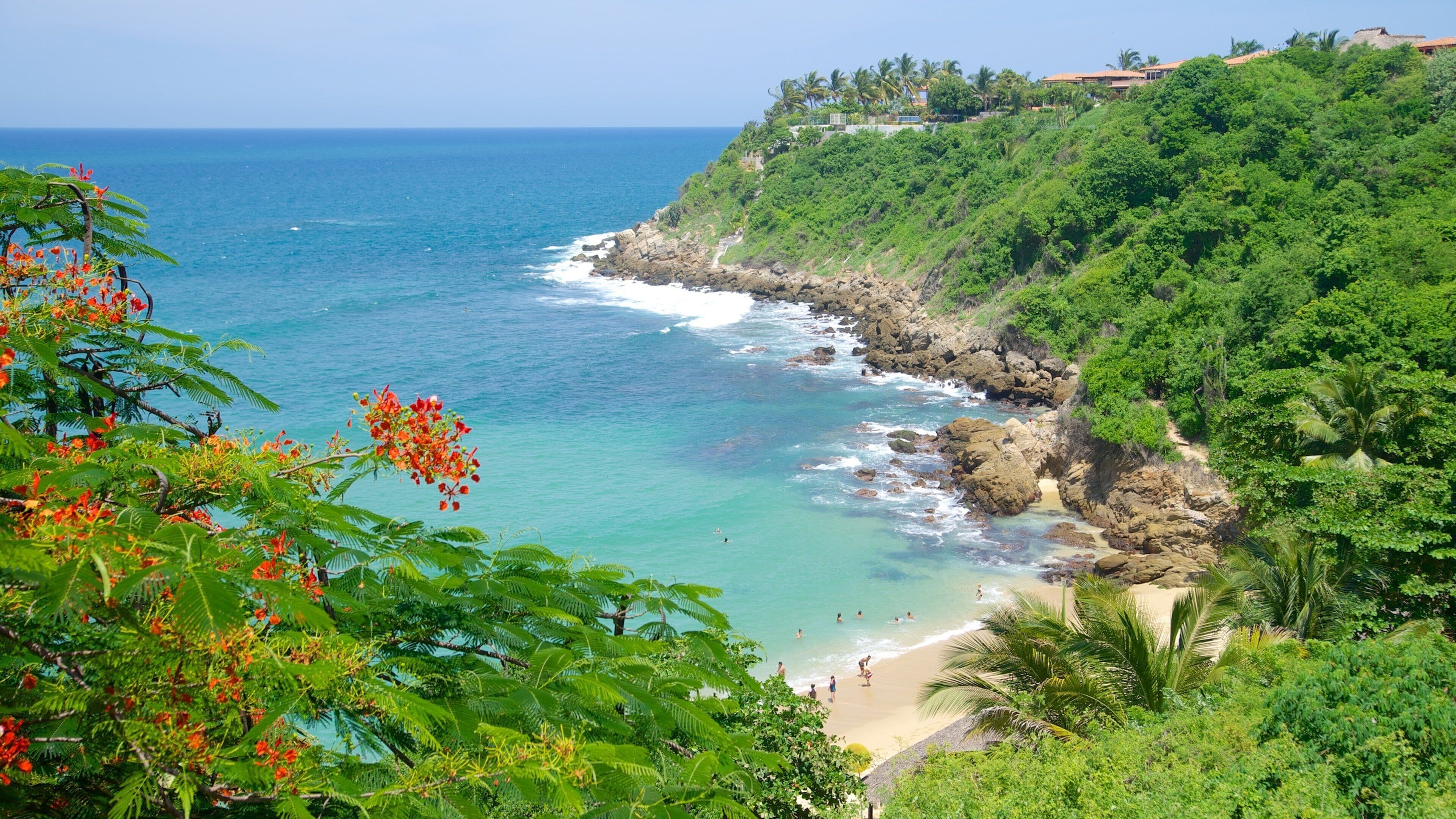 Puerto Escondido: Fishing Harbor, Carrizalillo, and Pacific Sunset