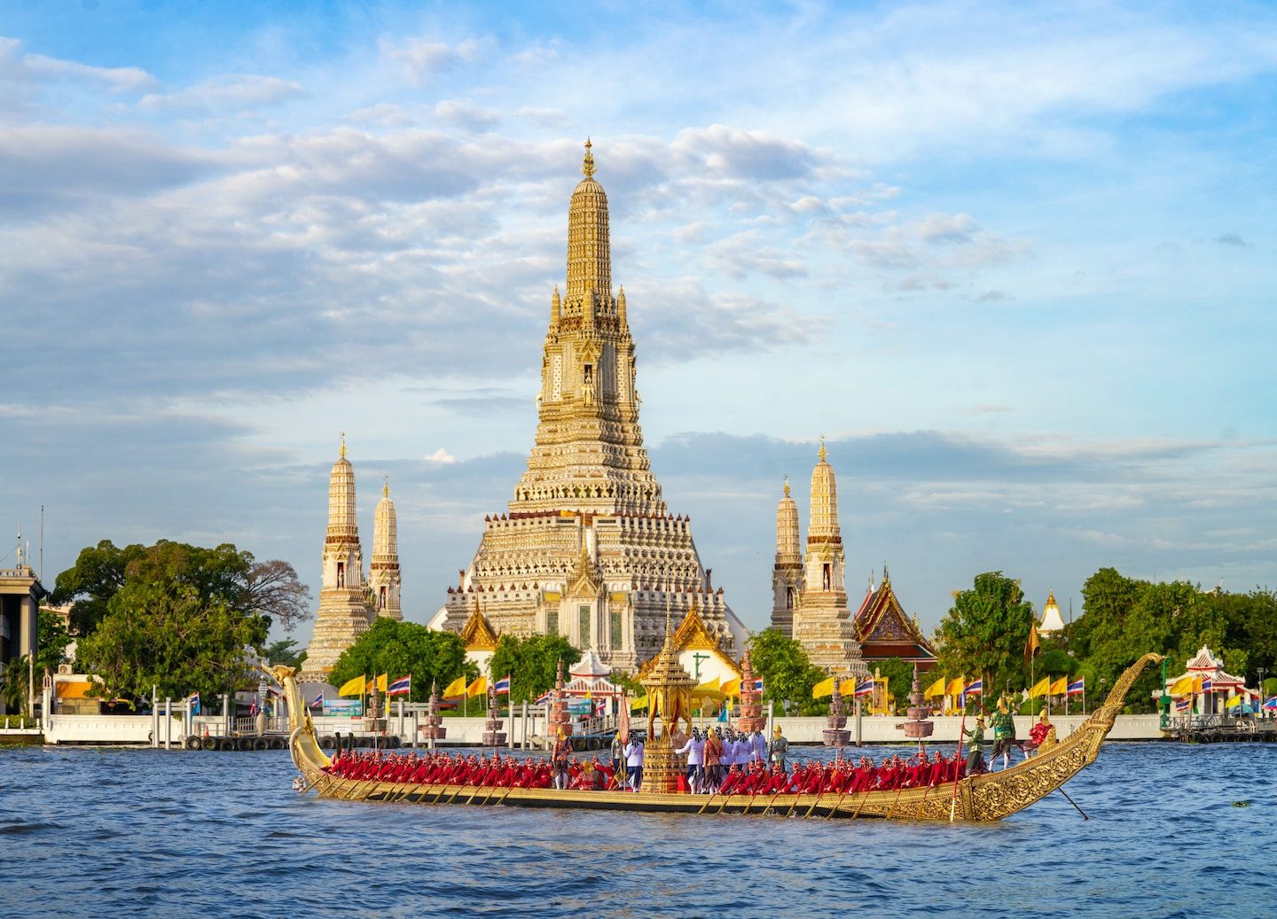 Private River Approach to the Grand Palace and Wat Pho