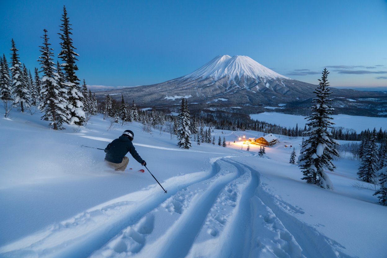 Niseko United private ski traverse