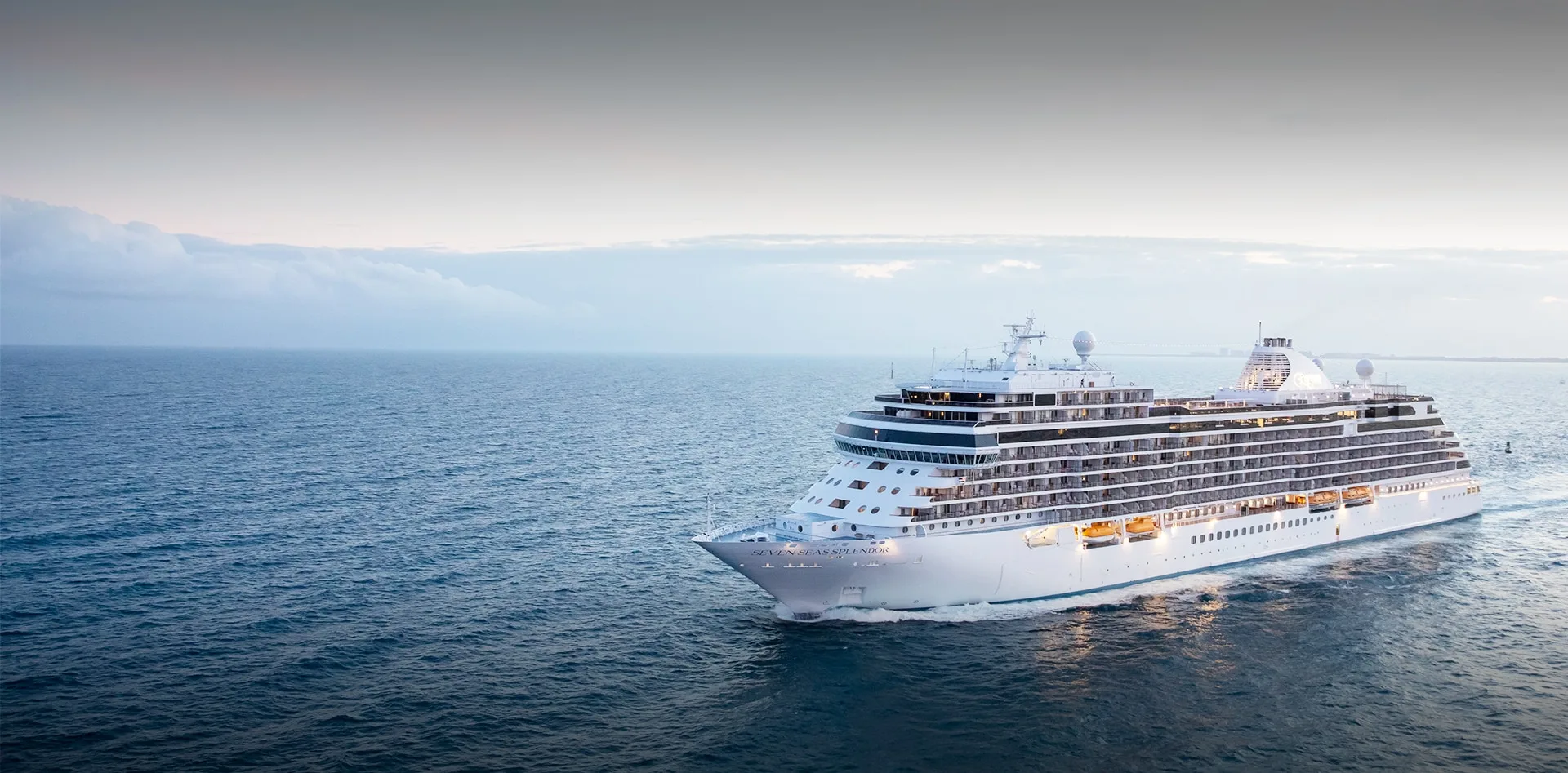 Ship at sea
